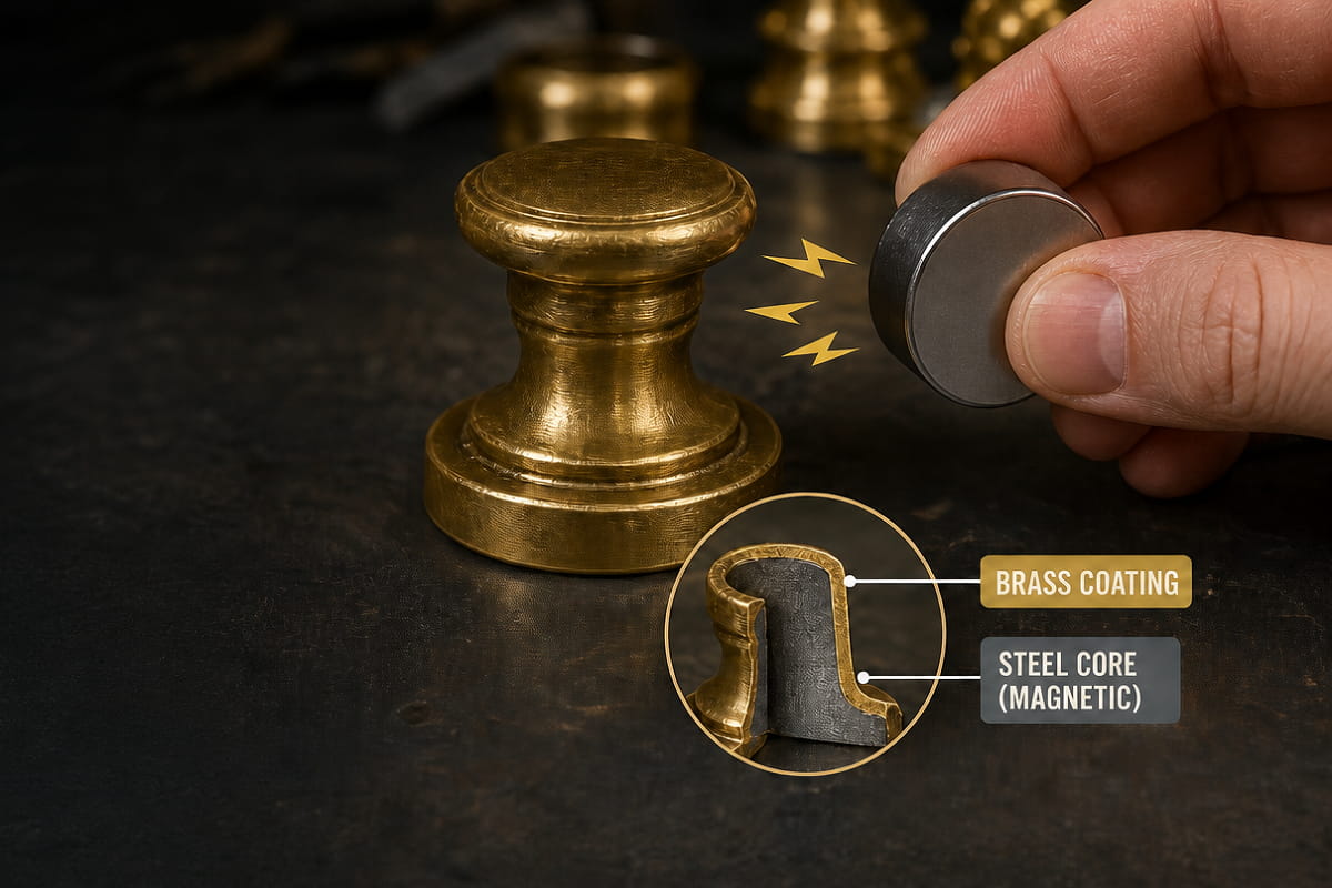 Un magnete aderisce all'ottone? La risposta semplice 7 Perché a volte una calamita si attacca all’ottone?