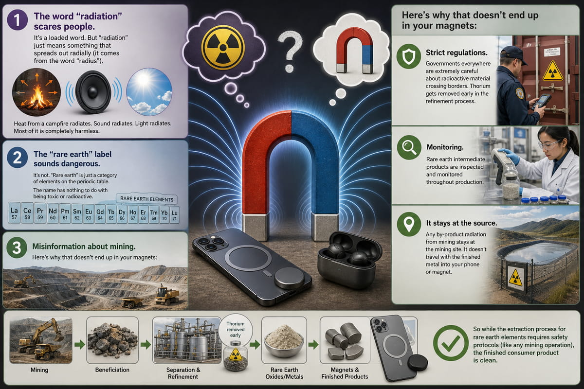 Perché si tende a confondere il magnetismo con la radioattività