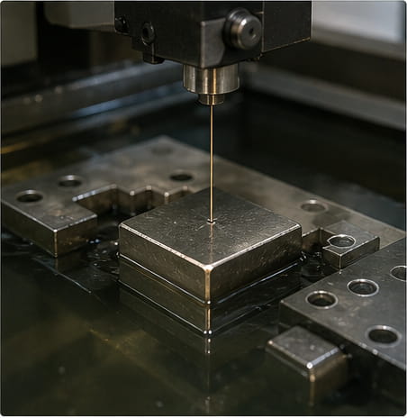 Si può tagliare un magnete al neodimio? 10 Eletroerosione a filo