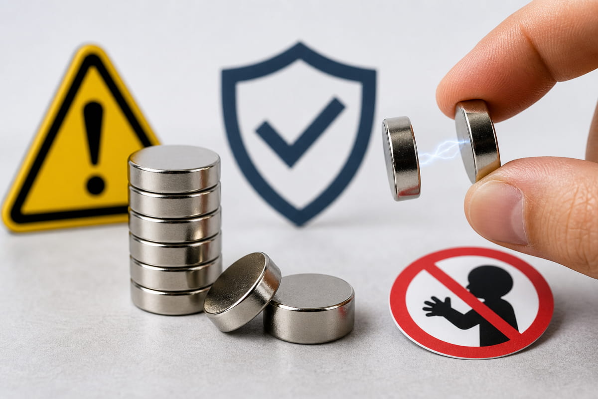 I magneti al neodimio sono sicuri? Guida completa alla sicurezza 3 I magneti al neodimio sono sicuri?