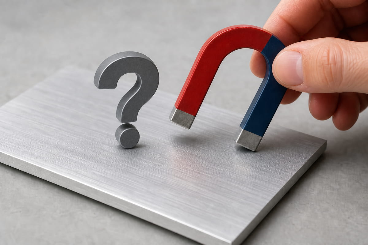 Un magnete si attacca all’alluminio? (Ecco la verità!) 3 Un magnete aderisce all'alluminio?