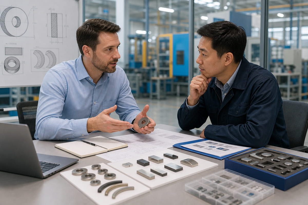 Come personalizzare i magneti al neodimio a testa svasata per progetti OEM? 10 Come collaborare con il proprio produttore