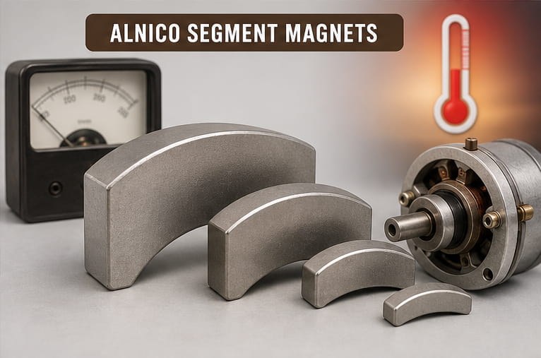 Magneti a segmenti in alnico