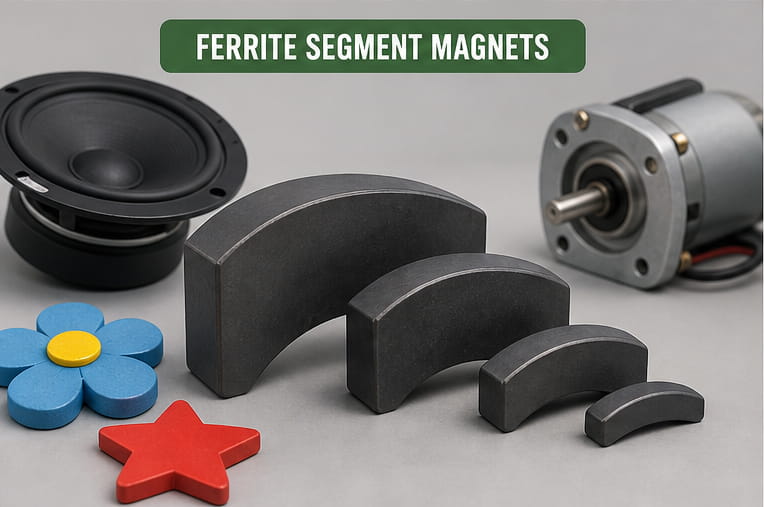 Magneti a segmenti in ferrite