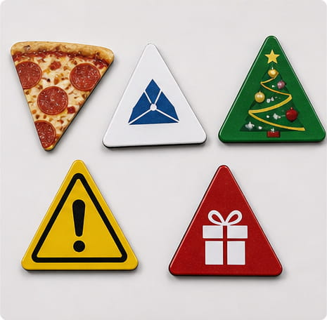 Magnete triangolare per il marketing promozionale