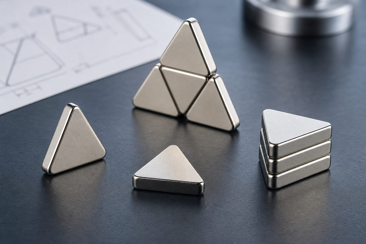 Cosa sono i magneti triangolari?