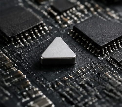Magnete triangolare per elettronica e sensori